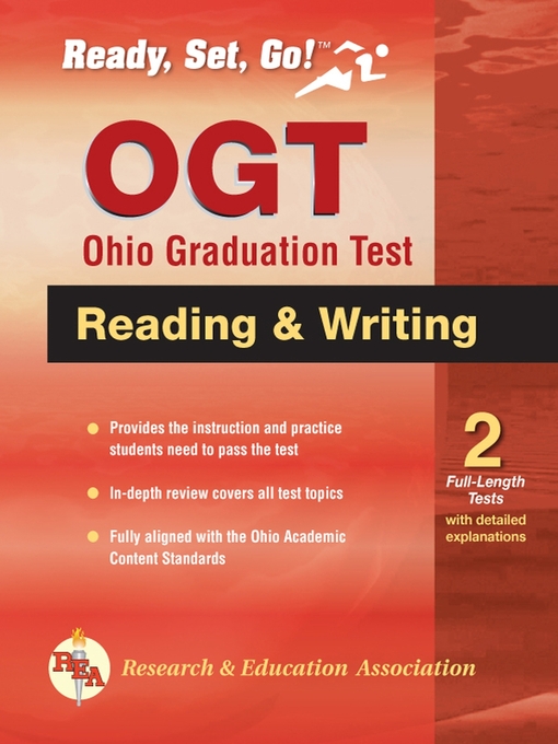 Cover image for OGT Ohio Graduation Test Reading and Writing